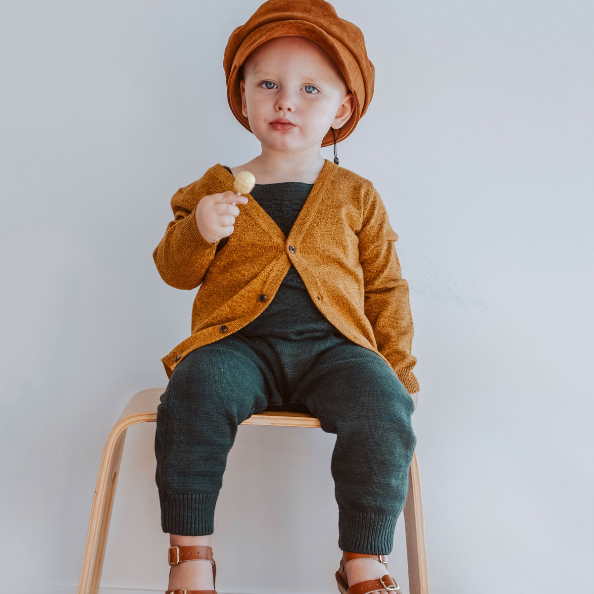 Baby boy mustard on sale cardigan